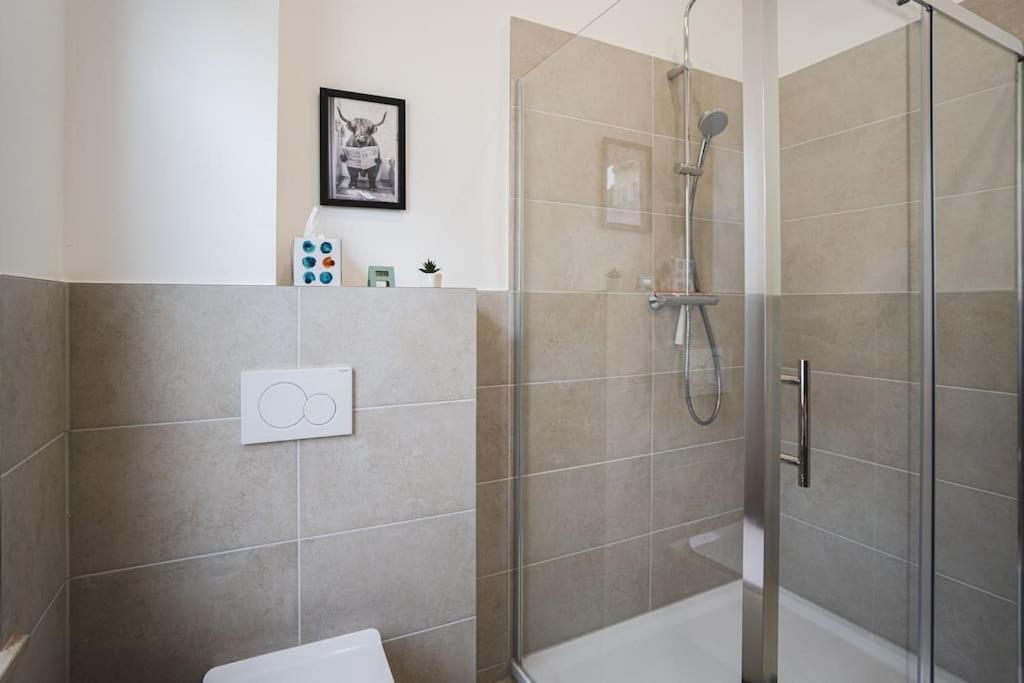 Apartmán Wohnen Im Fluesseviertel Brémy Exteriér fotografie